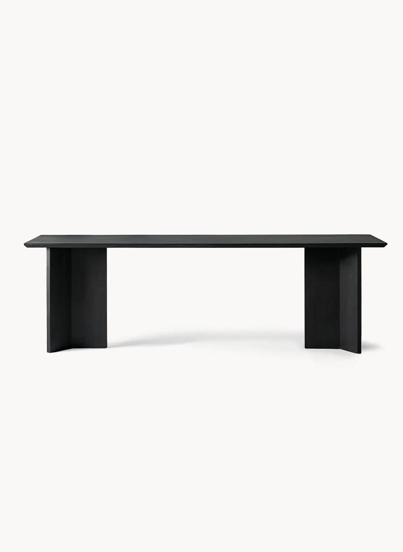 Dining table Ann - Black oak Wood