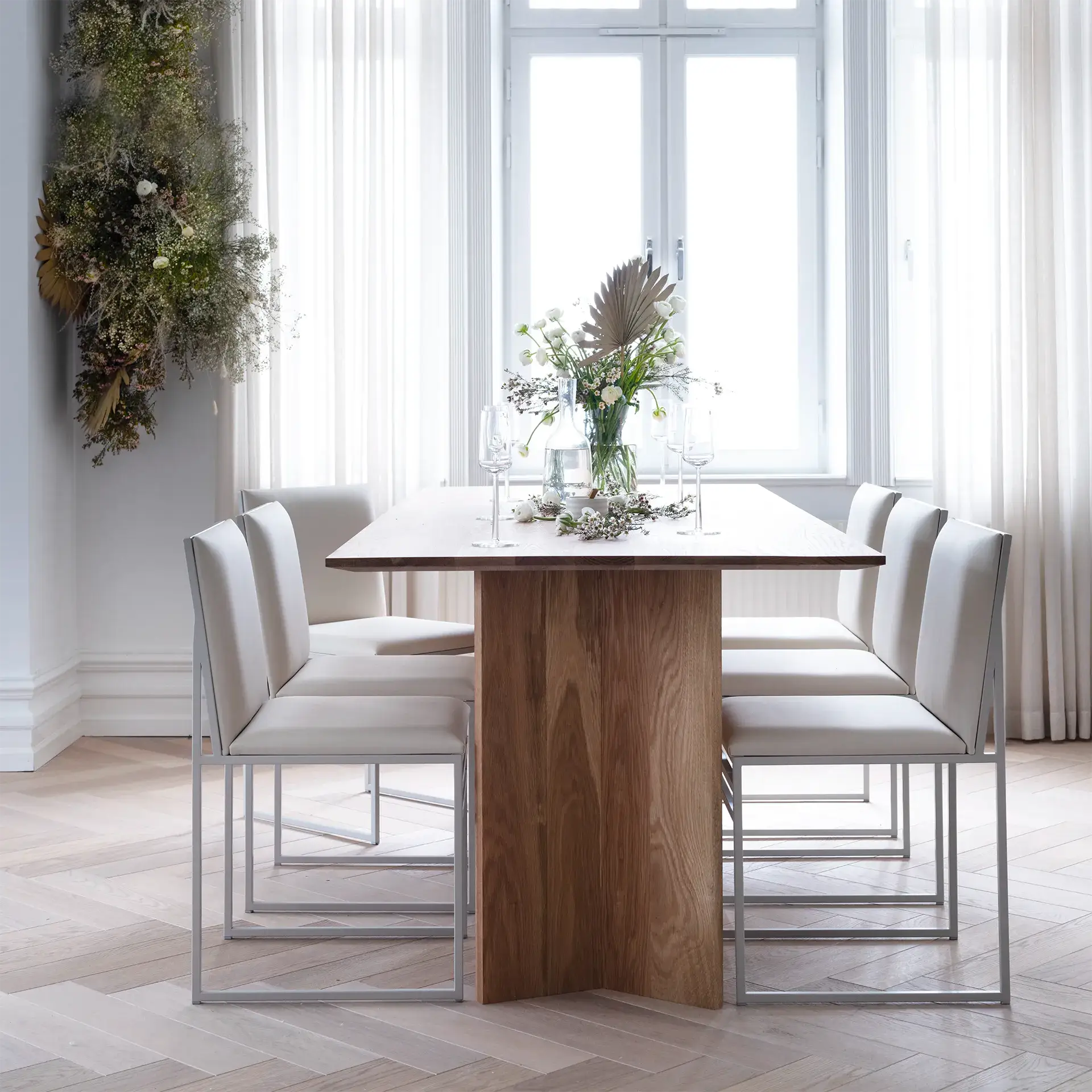 Dining table Ann - Oak Wood - Image 3