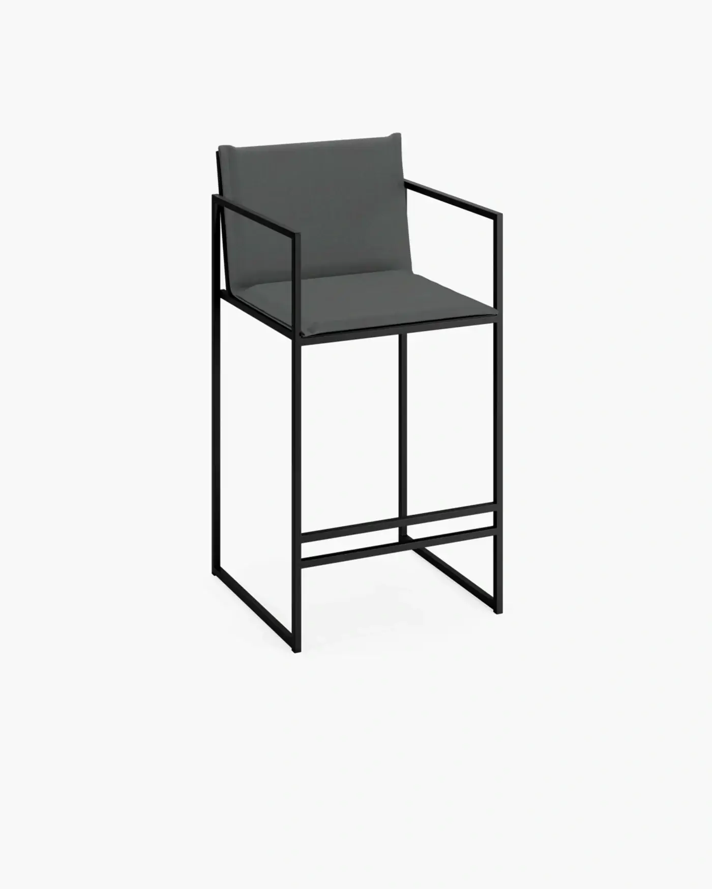 Outdoor Bar Stool Folke – Black – Onyx Acrylic