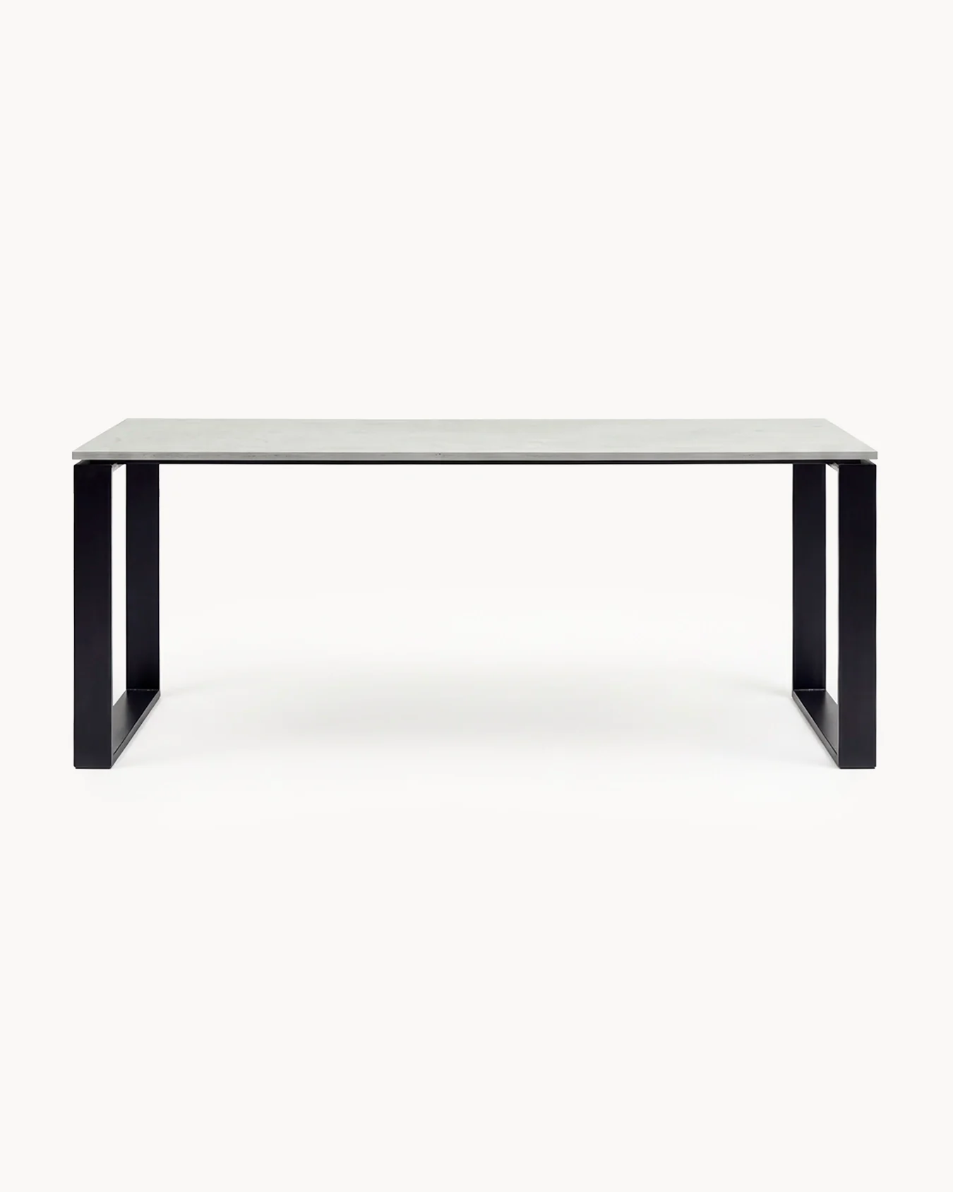 Dining Table Diana - Black Frame - Sabbia Dekton Top - Image 3