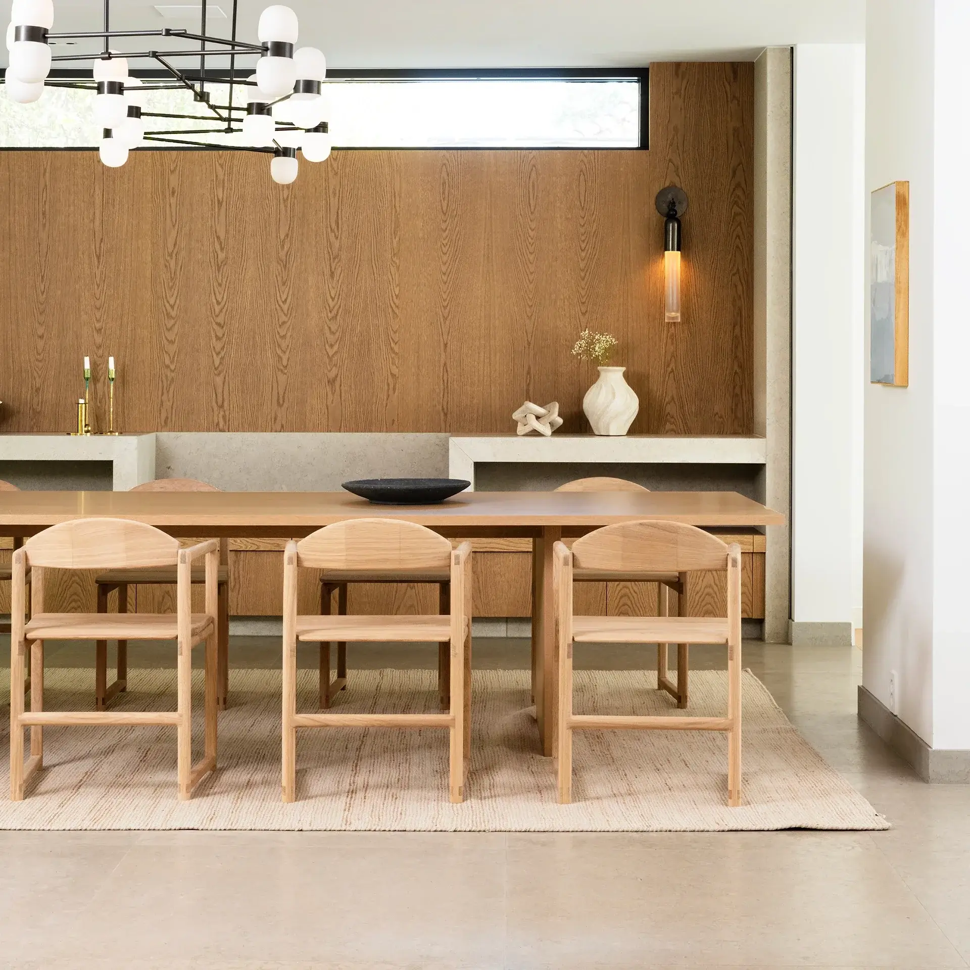Dining Chair Erik - Oak Wood Frame - Image 4
