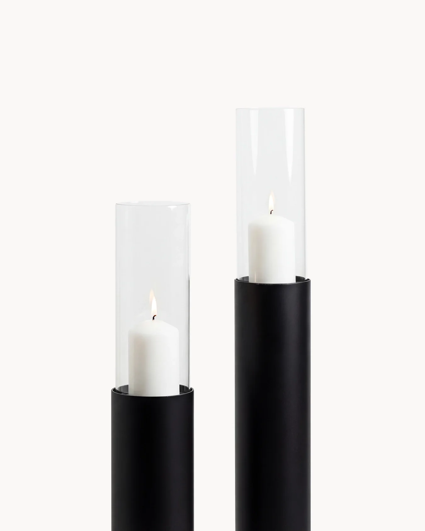 Candleholder Thomas – Set of 2 – Black Frame - Image 3