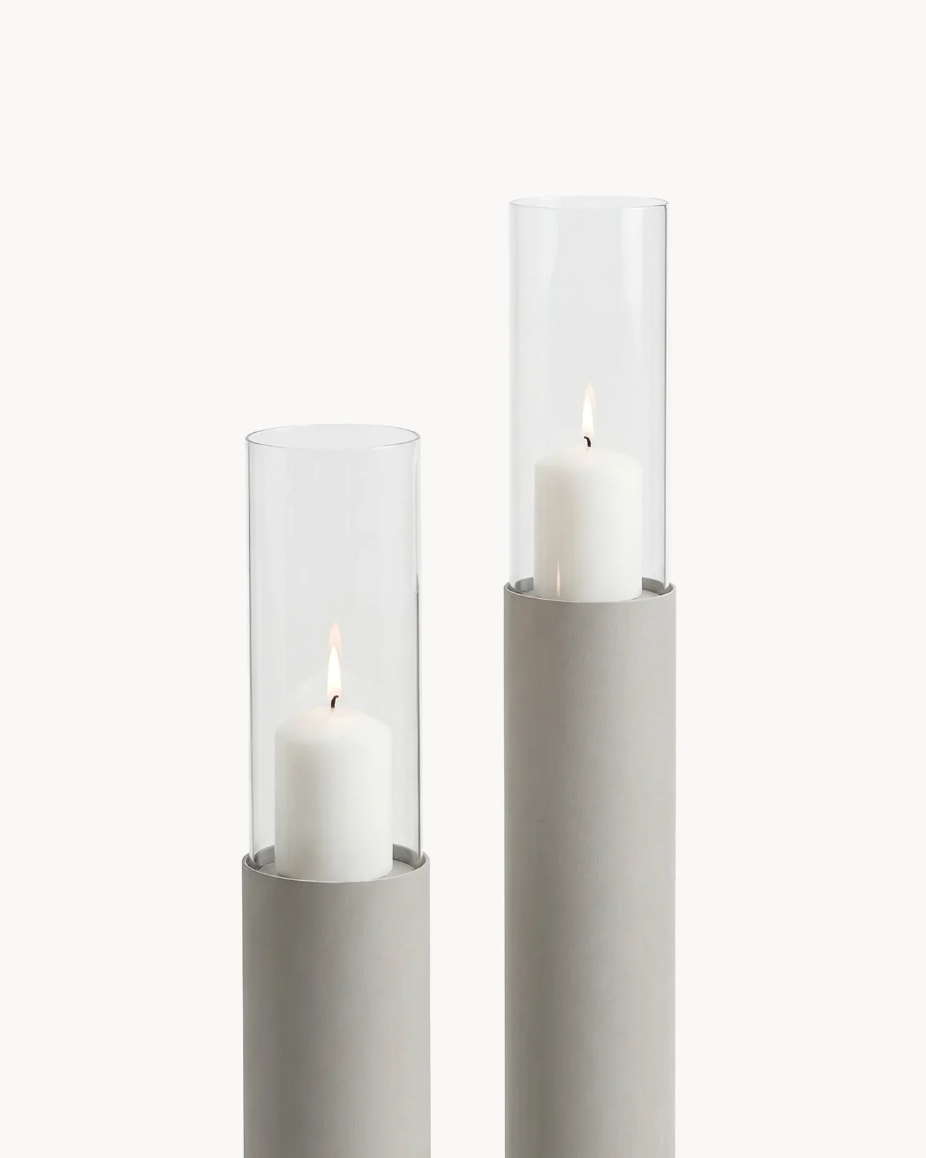 Candleholder Thomas – Set of 2 – Beige Frame - Image 3