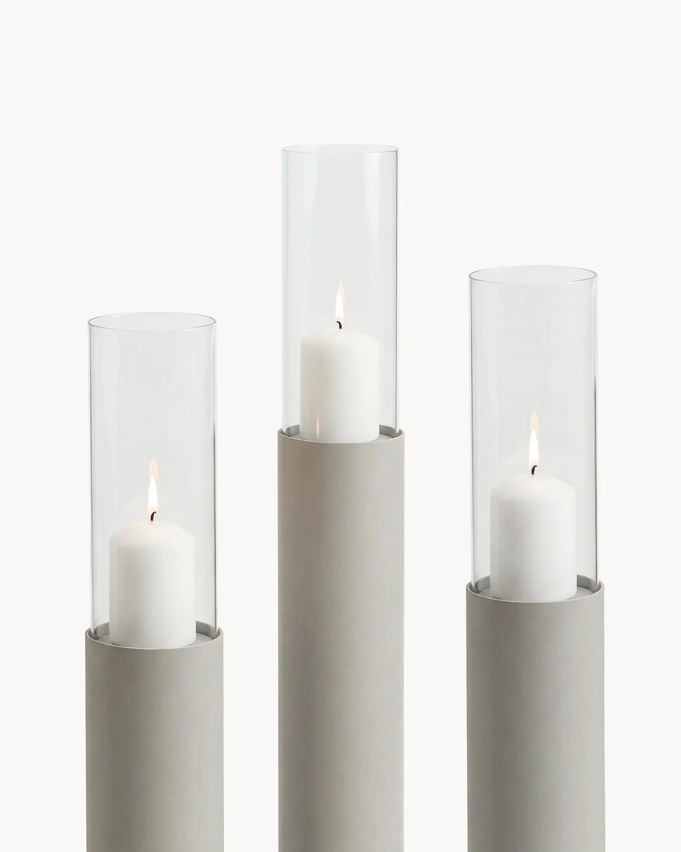 Candleholder Thomas – Set of 3 – Beige Frame - Image 4
