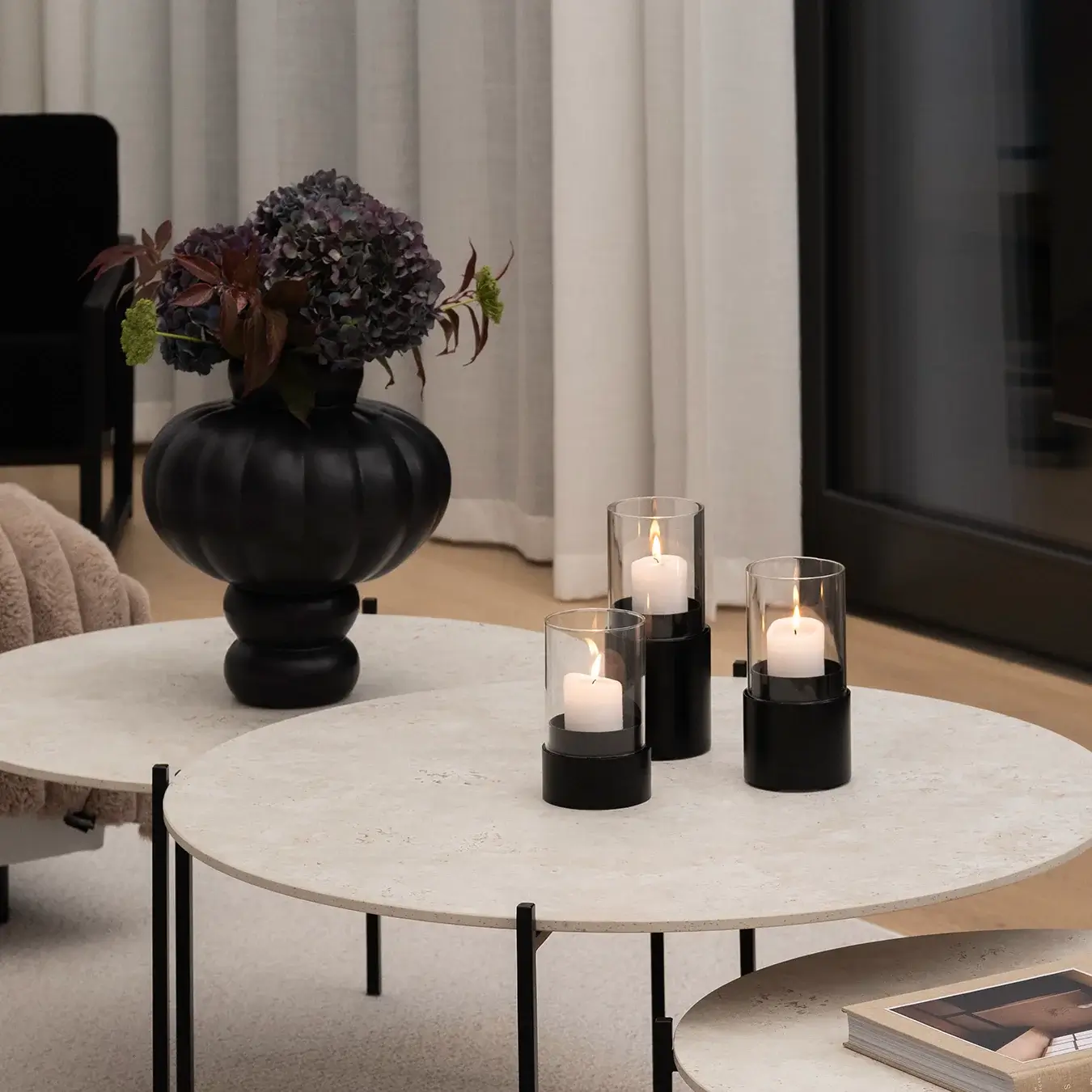 Candleholder Tom - 3set - Black - Image 4