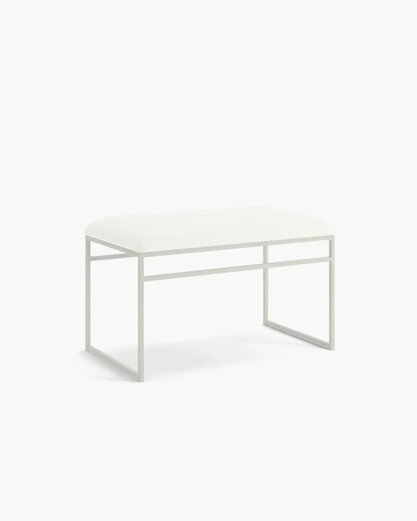 Bench Wilma - Beige frame - Design your own